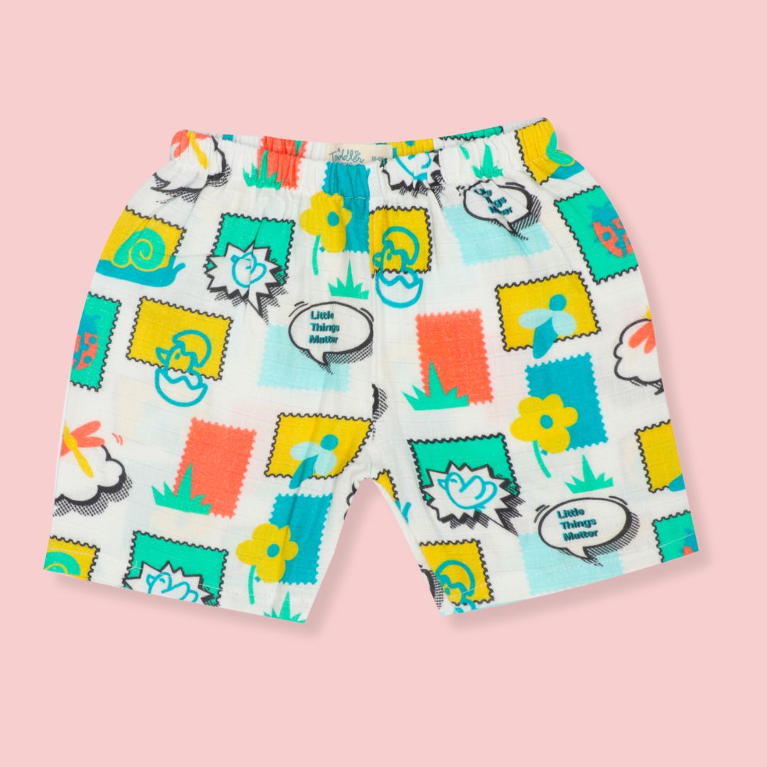 Hello Jungle - Muslin Jabla and Shorts for Babies and Toddlers