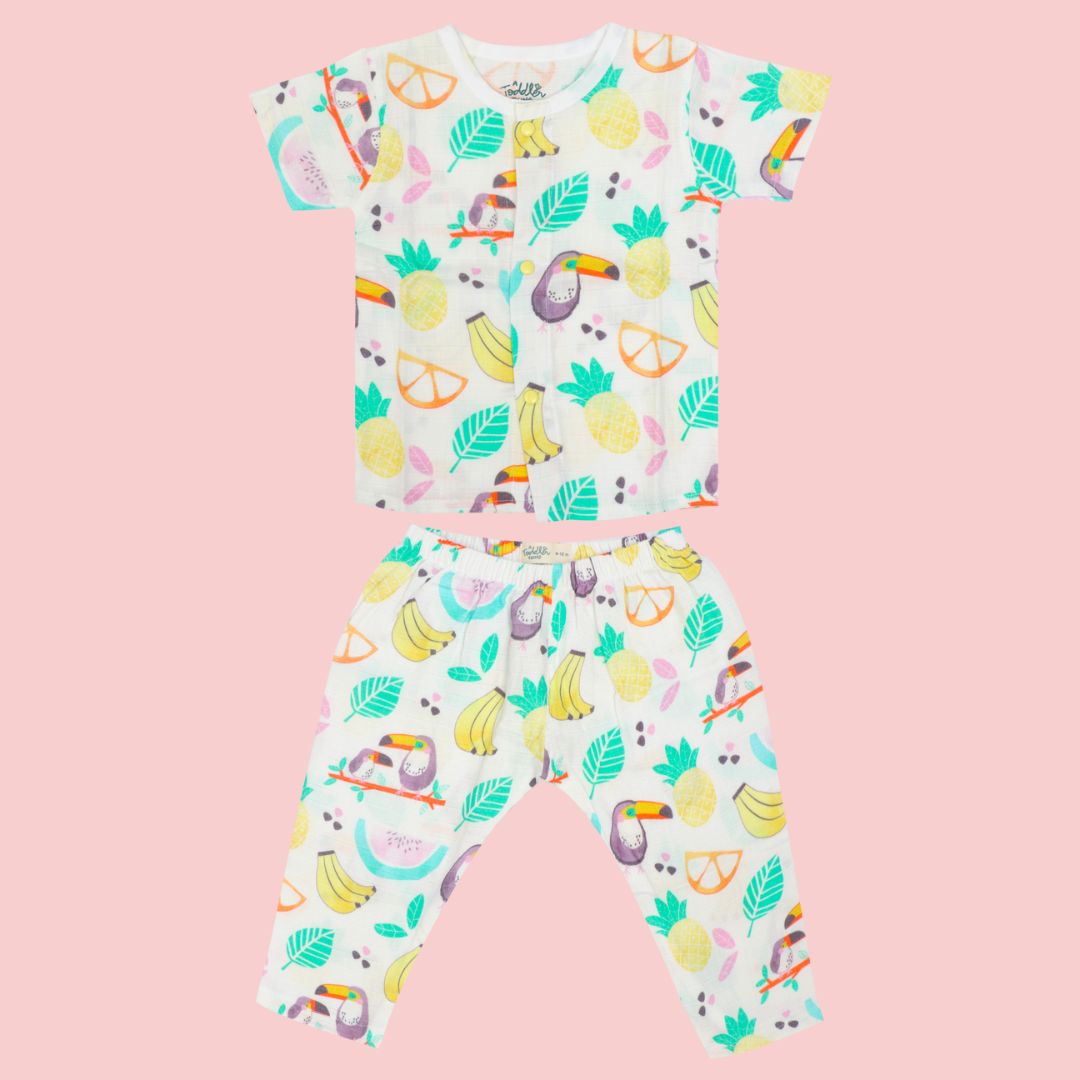 Toddler Tales - Muslin Sleep Suit for babies and kids (Unisex)