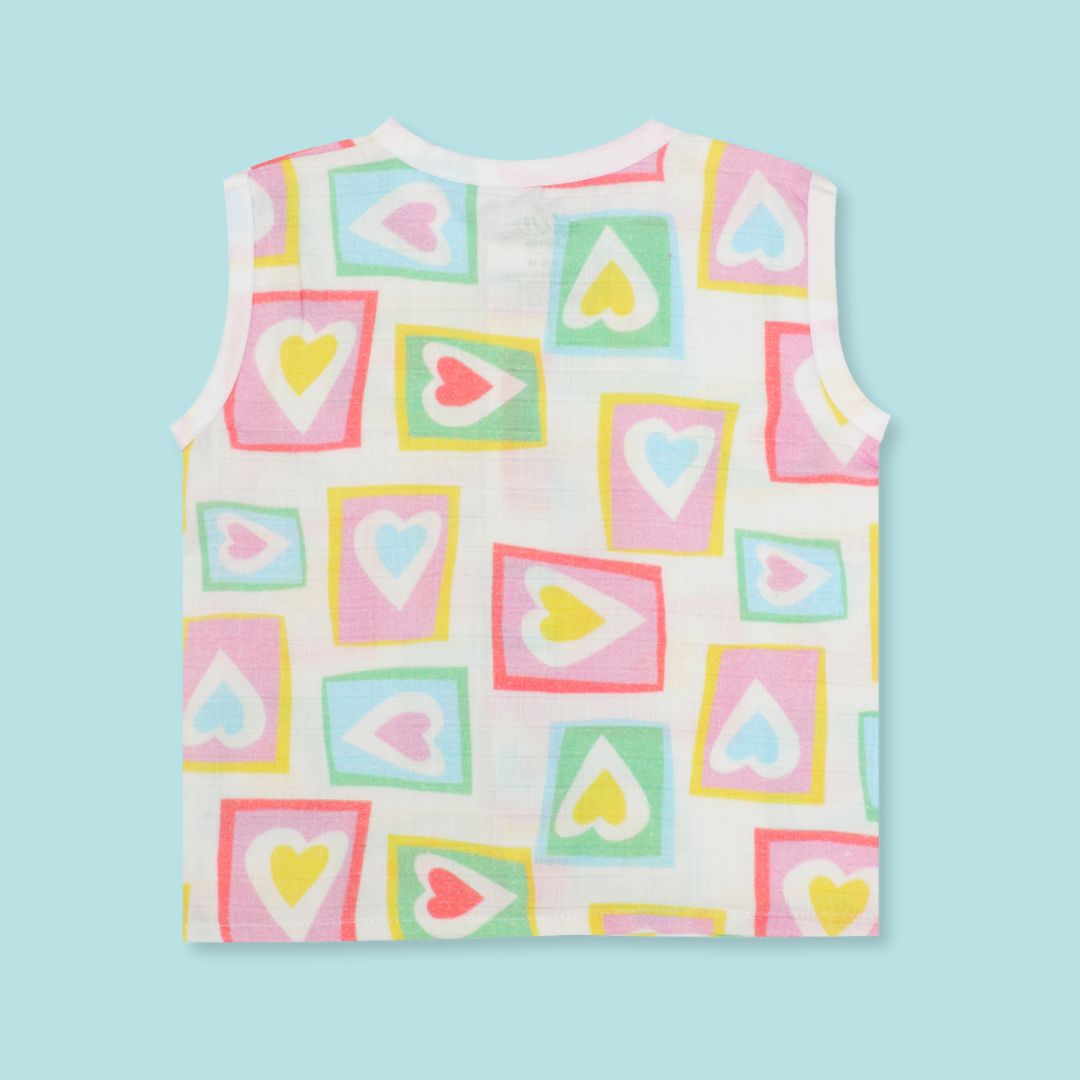 Zoodle Blocks - Muslin Jabla and Shorts for Babies and Toddlers