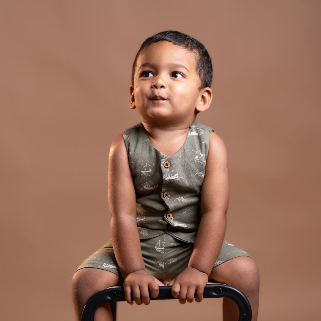 Bubble Buddies - Muslin Jabla and Shorts for Babies and Toddlers