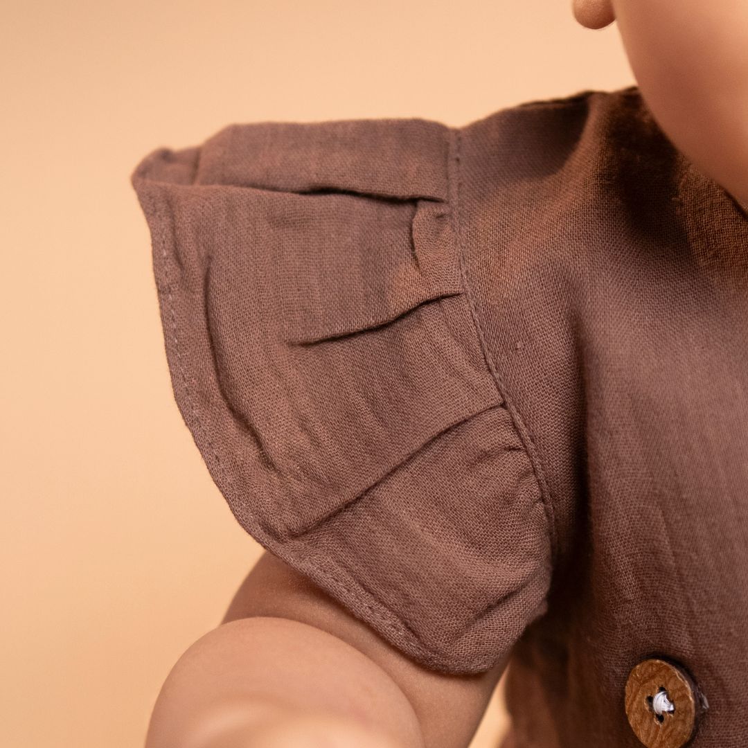 Honey - Muslin Dandelions Frill Frock