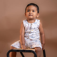 Bubble Buddies - Muslin Jabla and Shorts for Babies and Toddlers