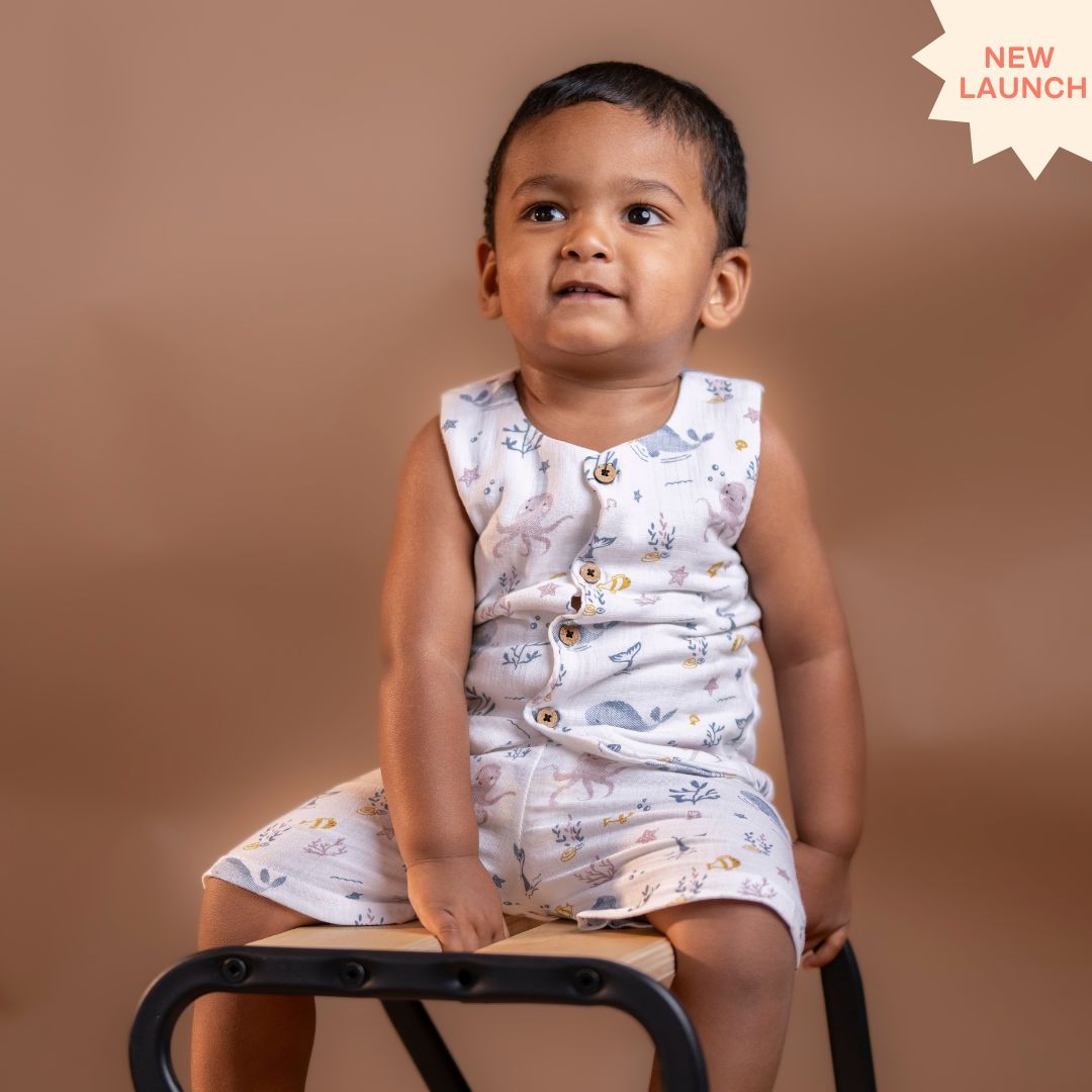 Harvest Ride - Muslin Jabla and Shorts for Babies and Toddlers