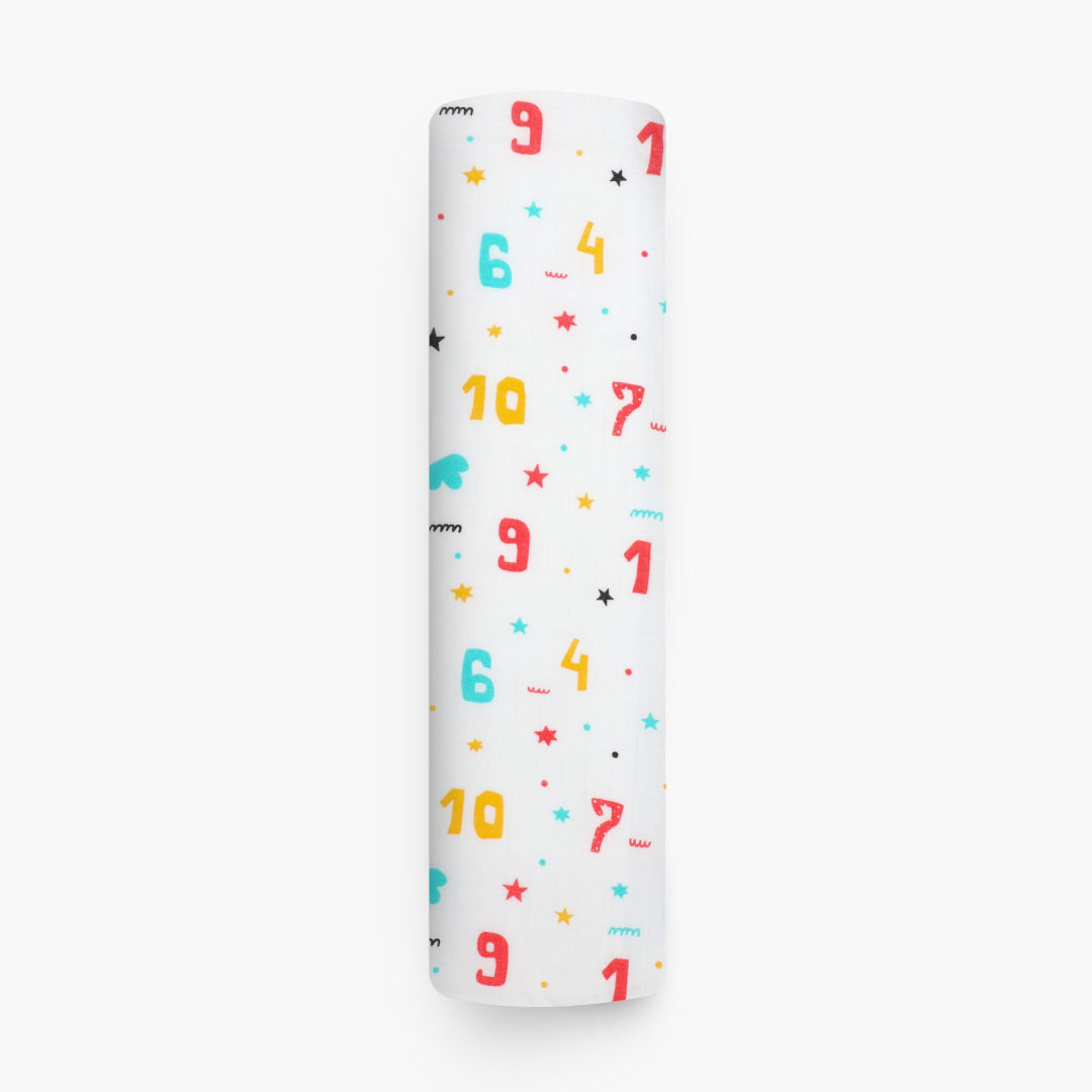 Doodle Dance - Muslin 3 layer Blankets for babies