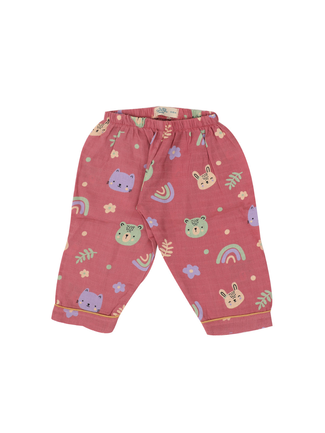 Rainbow Carrot and Friends (Pack of 3) - Muslin Full Sleeve Sleep Suit for babies and kids (Unisex)