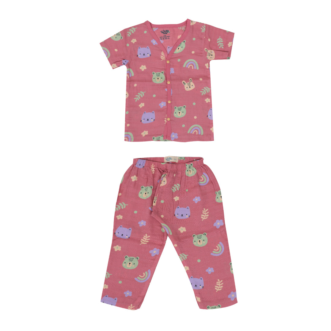 Dreamy Garden - Muslin Sleep Suit for babies and kids (Unisex)