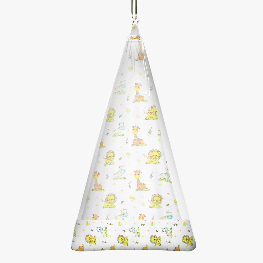 Baby Animal Kingdom Thottil/Jhula/Cotton Cloth Cradle