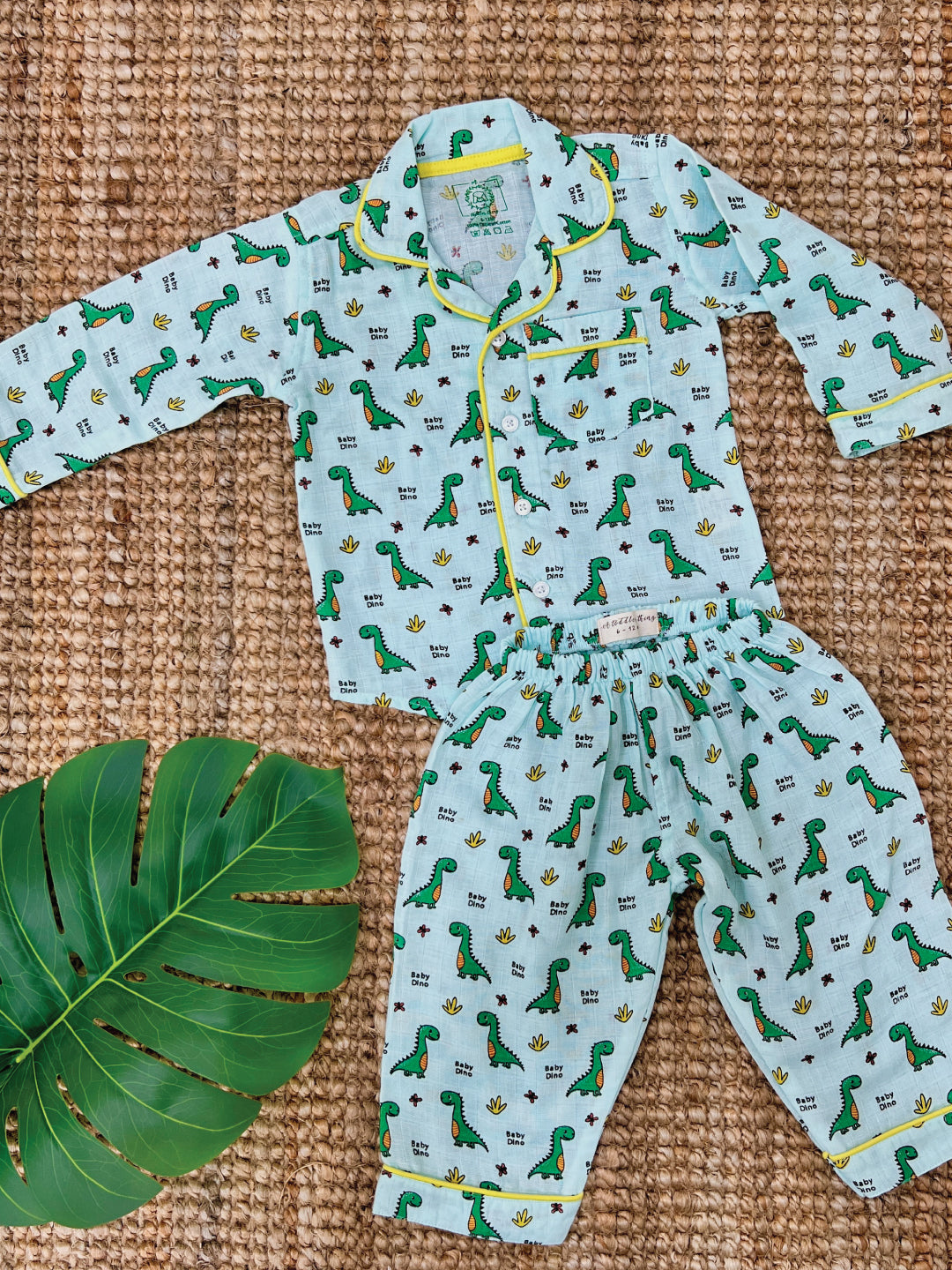 Rainbow Carrot and Friends (Pack of 3) - Muslin Full Sleeve Sleep Suit for babies and kids (Unisex)