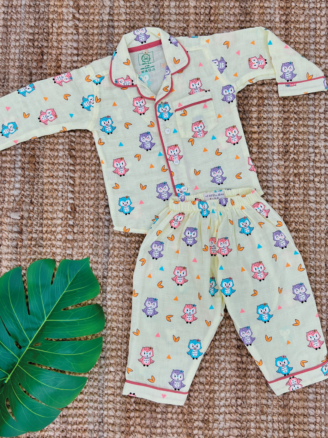 Snuggle Trio (Pack of 3) - Muslin Full Sleeve Sleep Suit for babies and kids (Unisex)