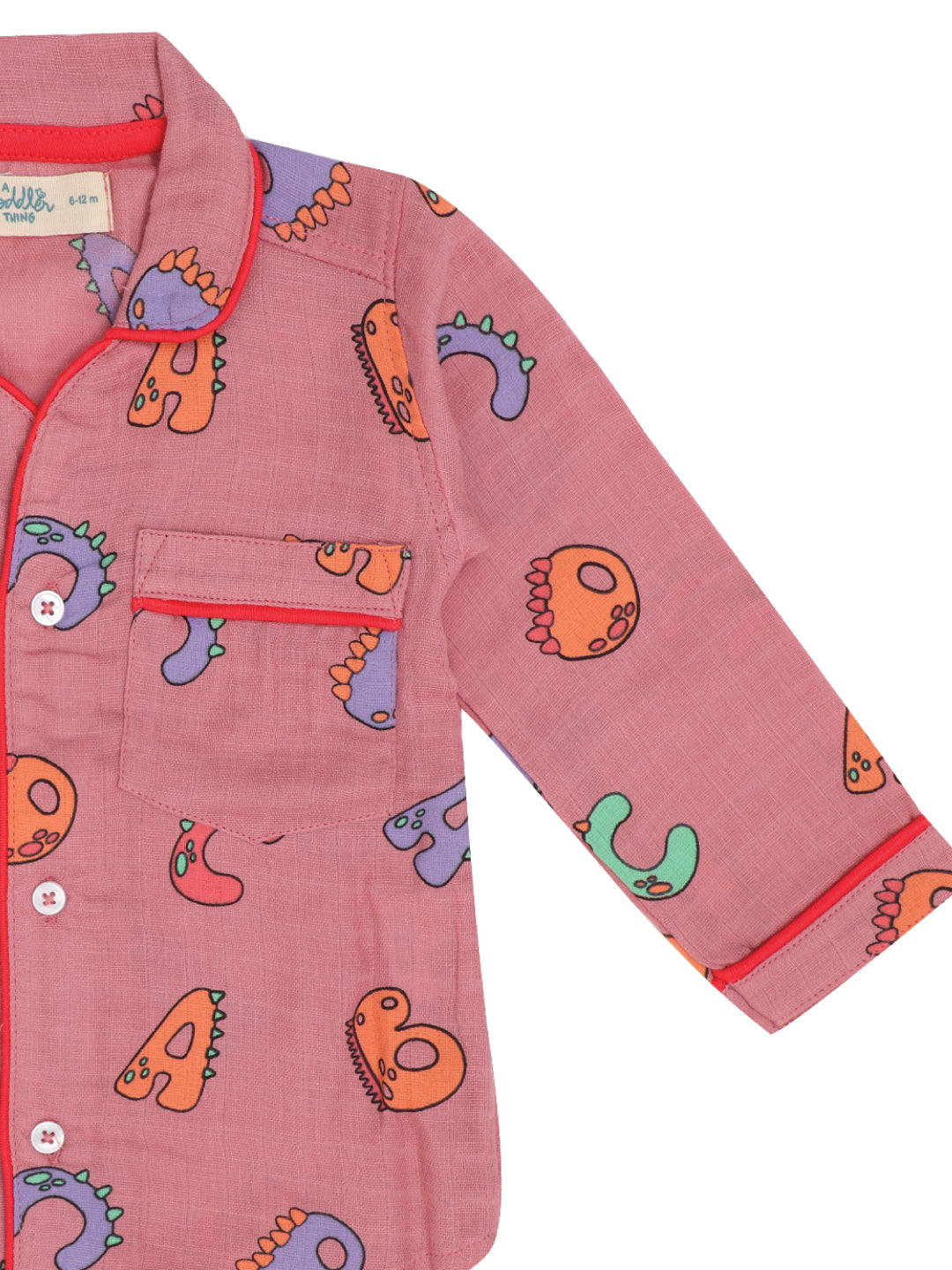 Five Friends Pajamas (Pack of 5) - Muslin Full Sleeve Sleep Suit for babies and kids (Unisex)