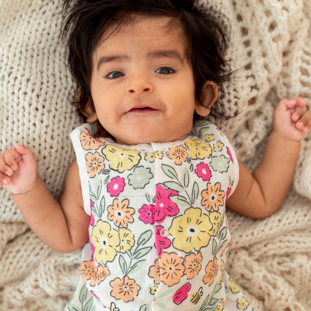 Special Edition - Muslin Jabla Button Type for Babies -  Combo Packs