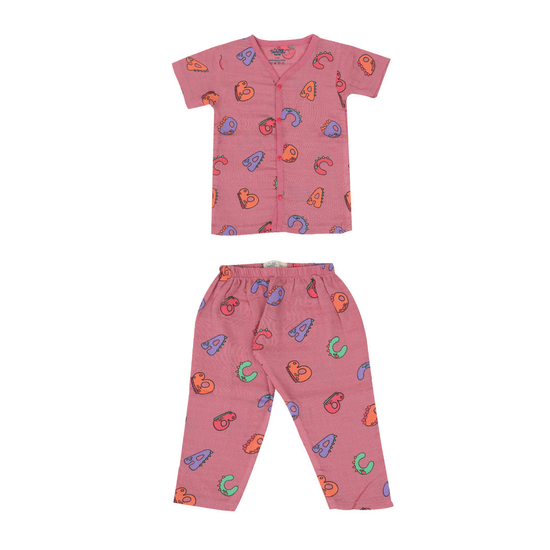 Muslin Colour Sleep Suits for babies and kids (Unisex)