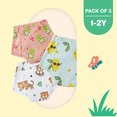 1-2 Years (Pack of 3)  - Ultra Undies - Baby Padded Underwear