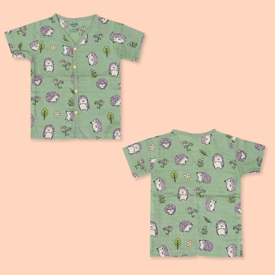 Bloom In The Wild (Pack of 3) - Muslin Sleep Suit for babies and kids