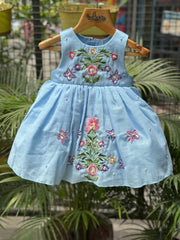 Sky Garden Embroidered Dress