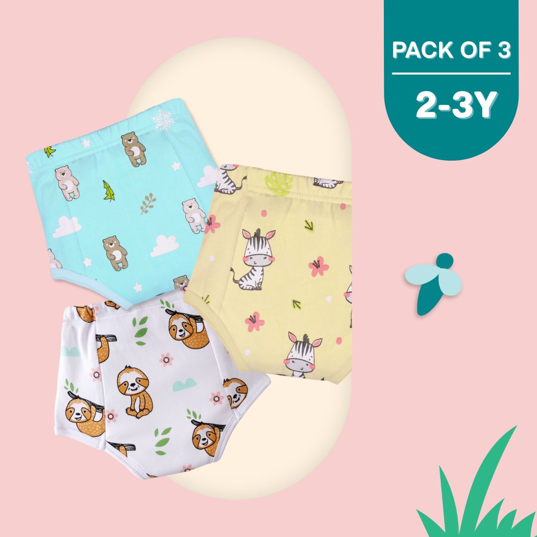 2-3 Years (Pack of 3)  - Ultra Undies - Baby Padded Underwear