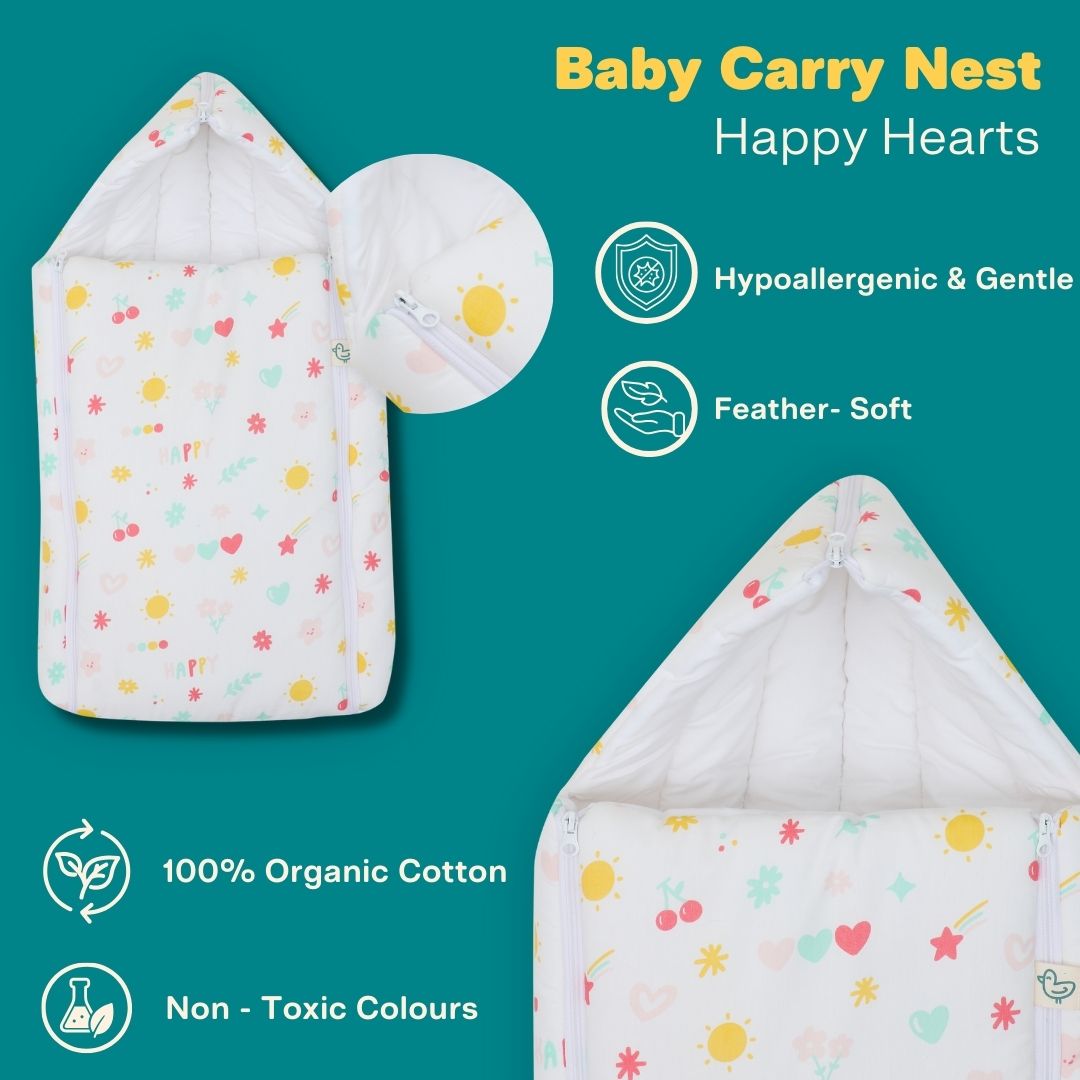 Baby Carry Nest - Happy Heart (upto 4 months)
