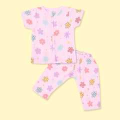 Bloom In The Wild (Pack of 3) - Muslin Sleep Suit for babies and kids