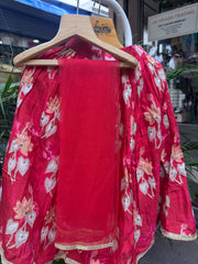 Royal Red Floral Embroidered Lehenga Choli for Girls | Premium Festive & Wedding Wear | Ages 1–6 Years / 6–12 Years