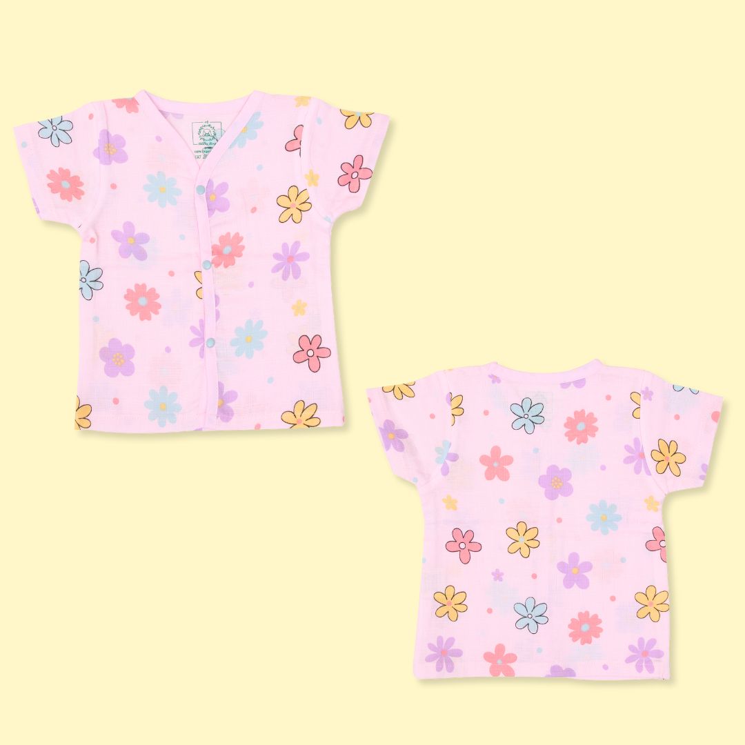 Bloom In The Wild (Pack of 3) - Muslin Sleep Suit for babies and kids