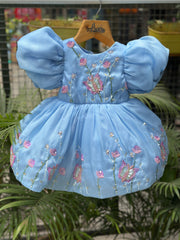 Butterfly Meadow Organza Dress