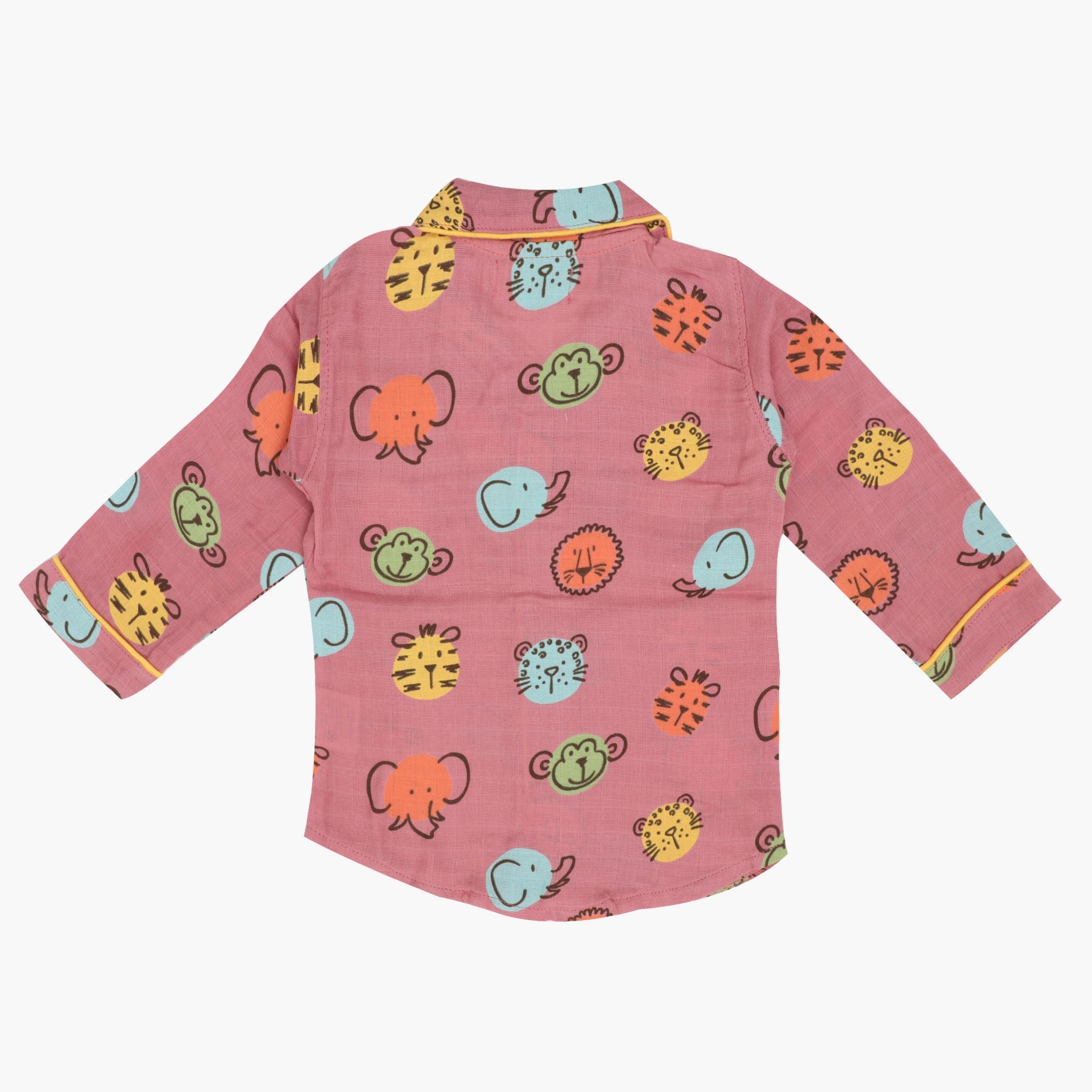 Jungle Hideout - Muslin Full Sleeve Sleep Suit for babies and kids (Unisex)