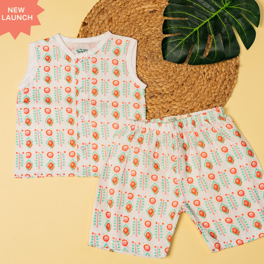 Toddler Tales- Muslin Jabla and Shorts for Babies and Toddlers