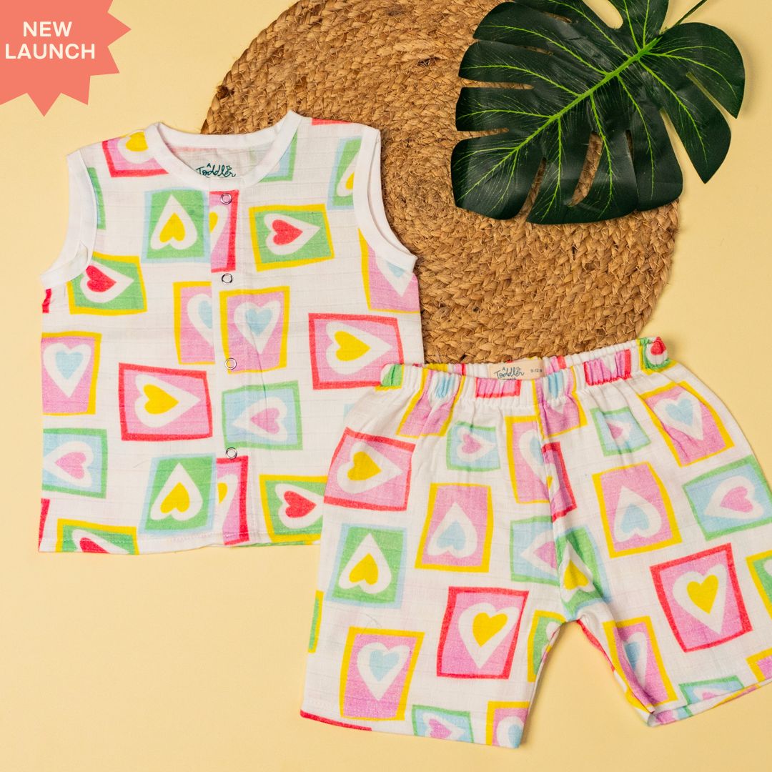Hello Jungle - Muslin Jabla and Shorts for Babies and Toddlers