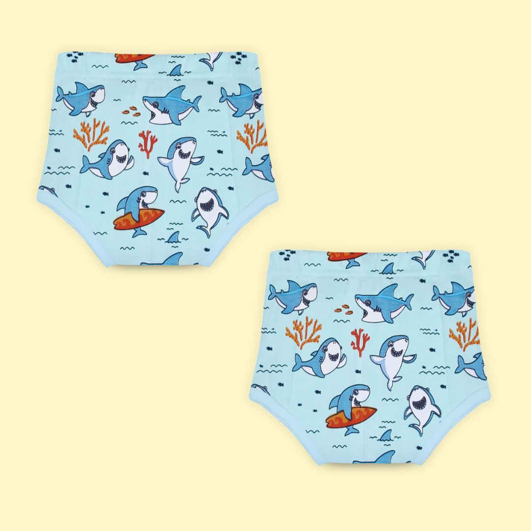 1-2 Years (Pack of 2)  - Ultra Undies - Baby Padded Underwear