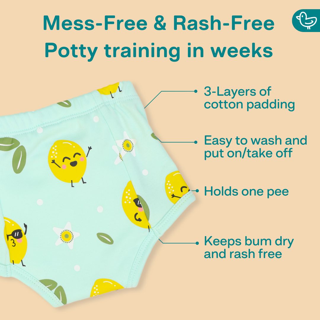 1-2 Years (Pack of 5)  - Ultra Undies - Baby Padded Underwear