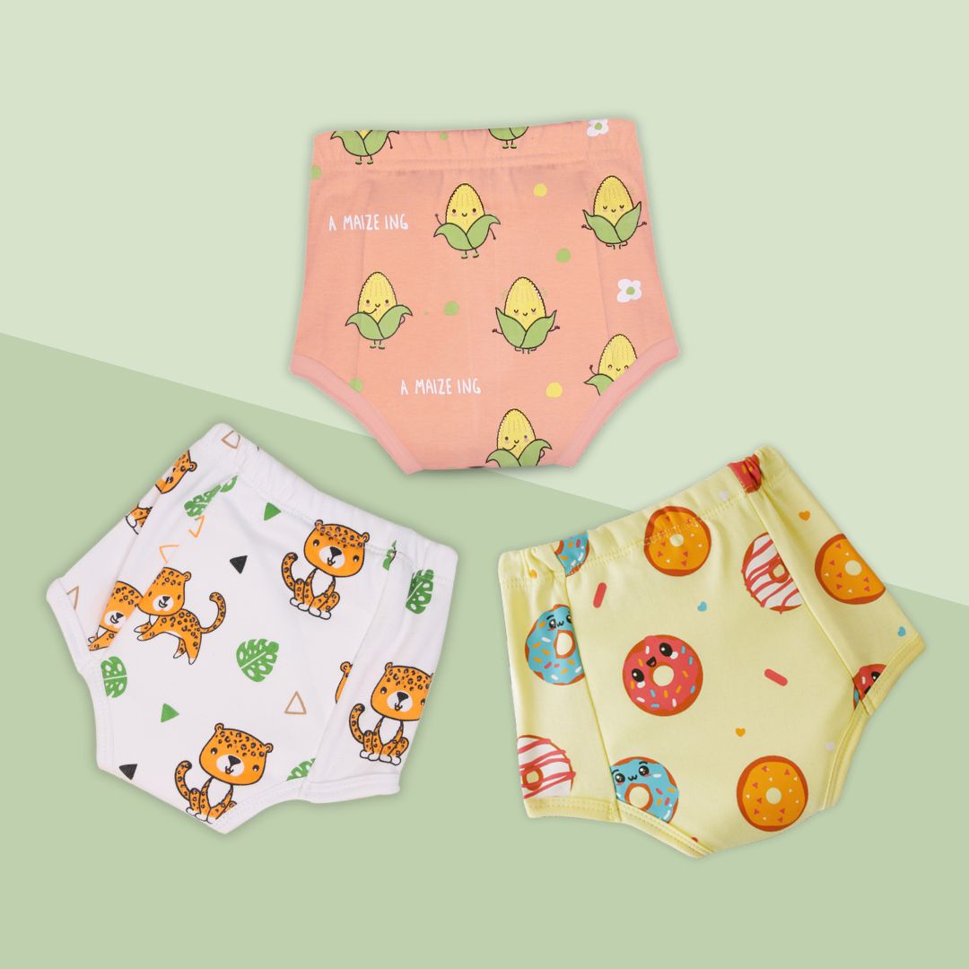 2-3 Years (Pack of 3)  - Ultra Undies - Baby Padded Underwear