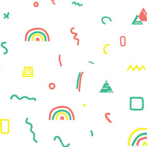 Doodle Dance - Muslin 3 layer Blankets for babies