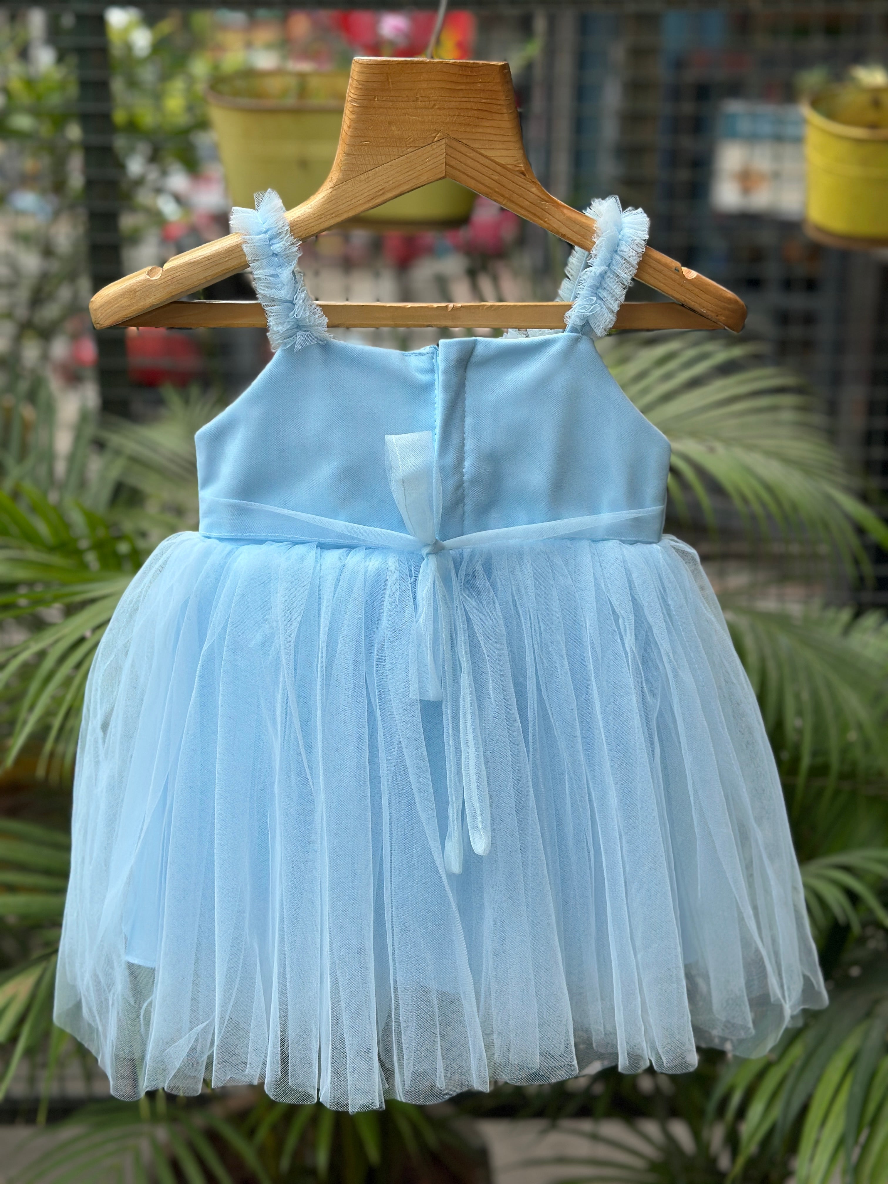Blue Love Tulle Dress