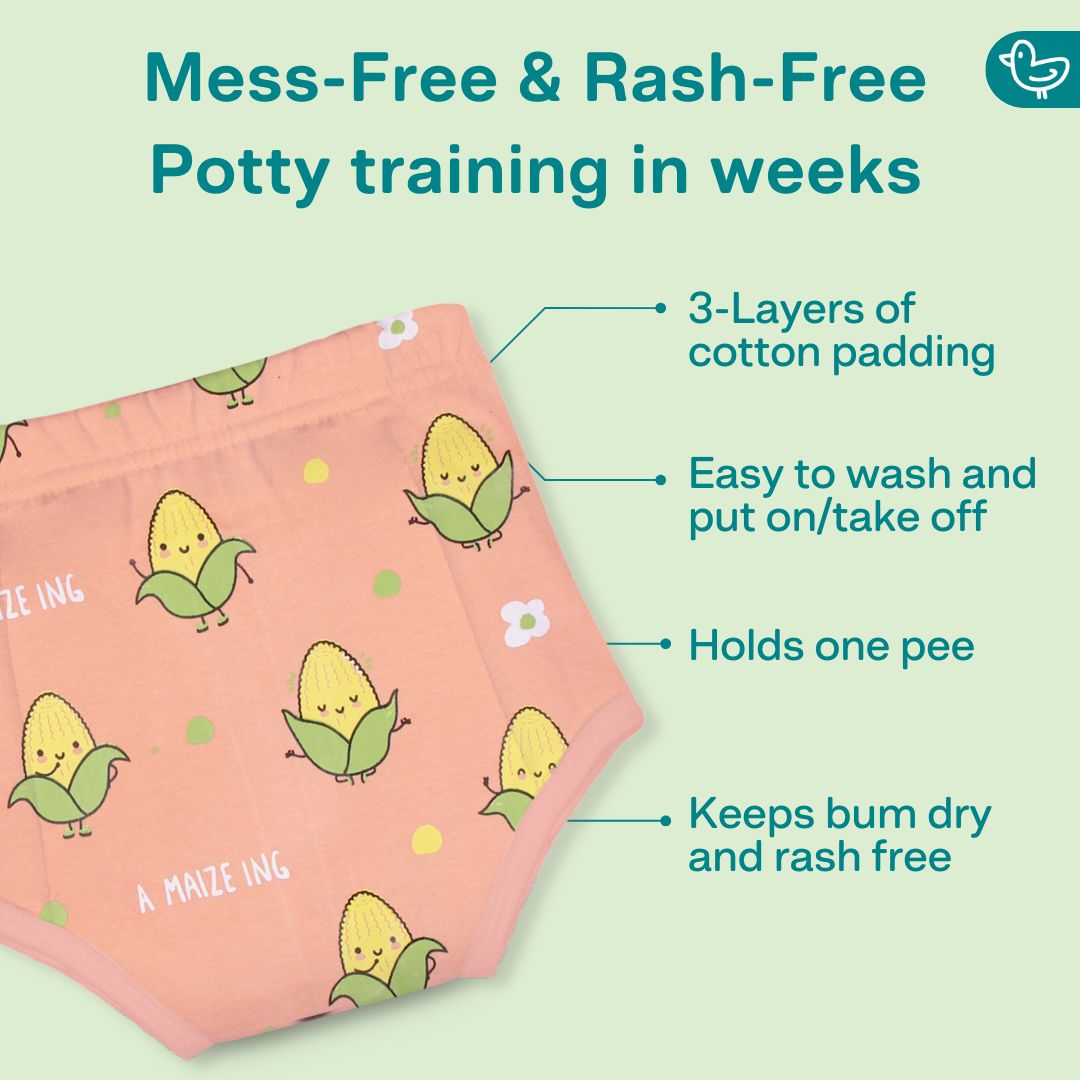 2-3 Years (Pack of 3)  - Ultra Undies - Baby Padded Underwear