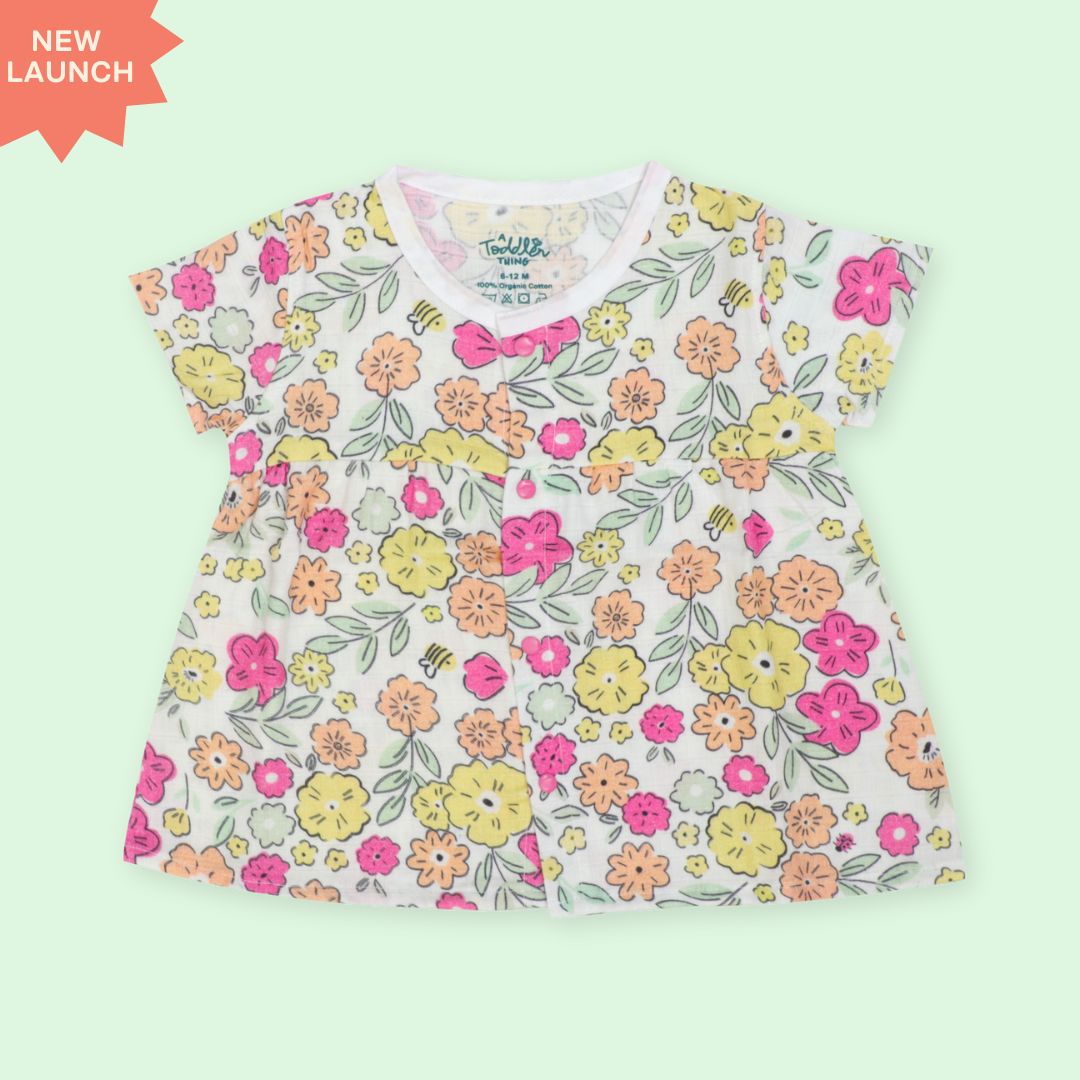 Box Of Love - Muslin Button Frock