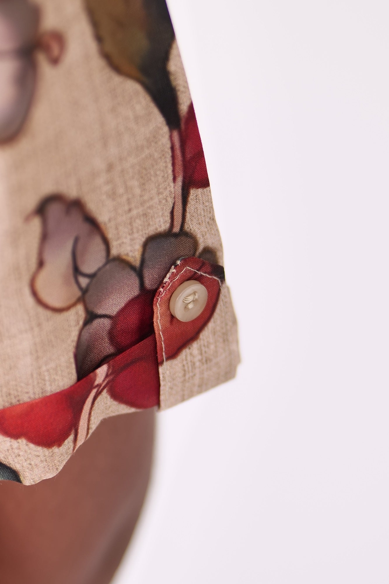"Boys Printed Partywear Shirt in Soft Mul Mul Fabric - Timeless Ivory Hue"