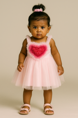 Pink Heart Love Dress