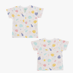 Shells & Tails (Pack of 3) - Muslin Sleep Suit for babies and kids (Unisex)