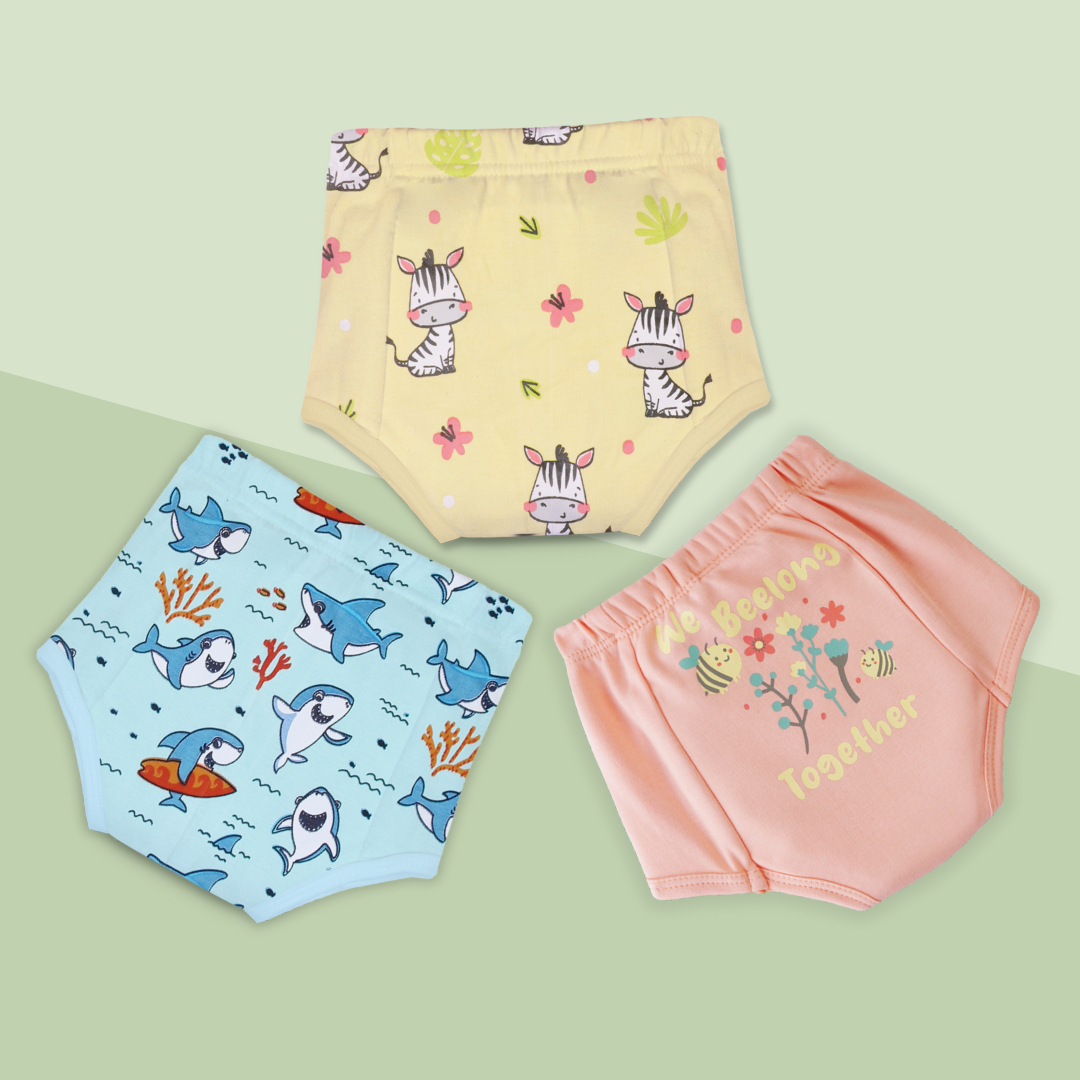 2-3 Years (Pack of 3)  - Ultra Undies - Baby Padded Underwear