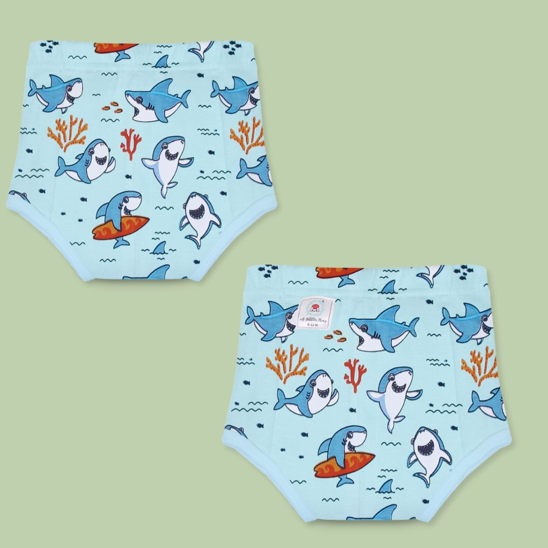1-2 Years (Pack of 5)  - Ultra Undies - Baby Padded Underwear