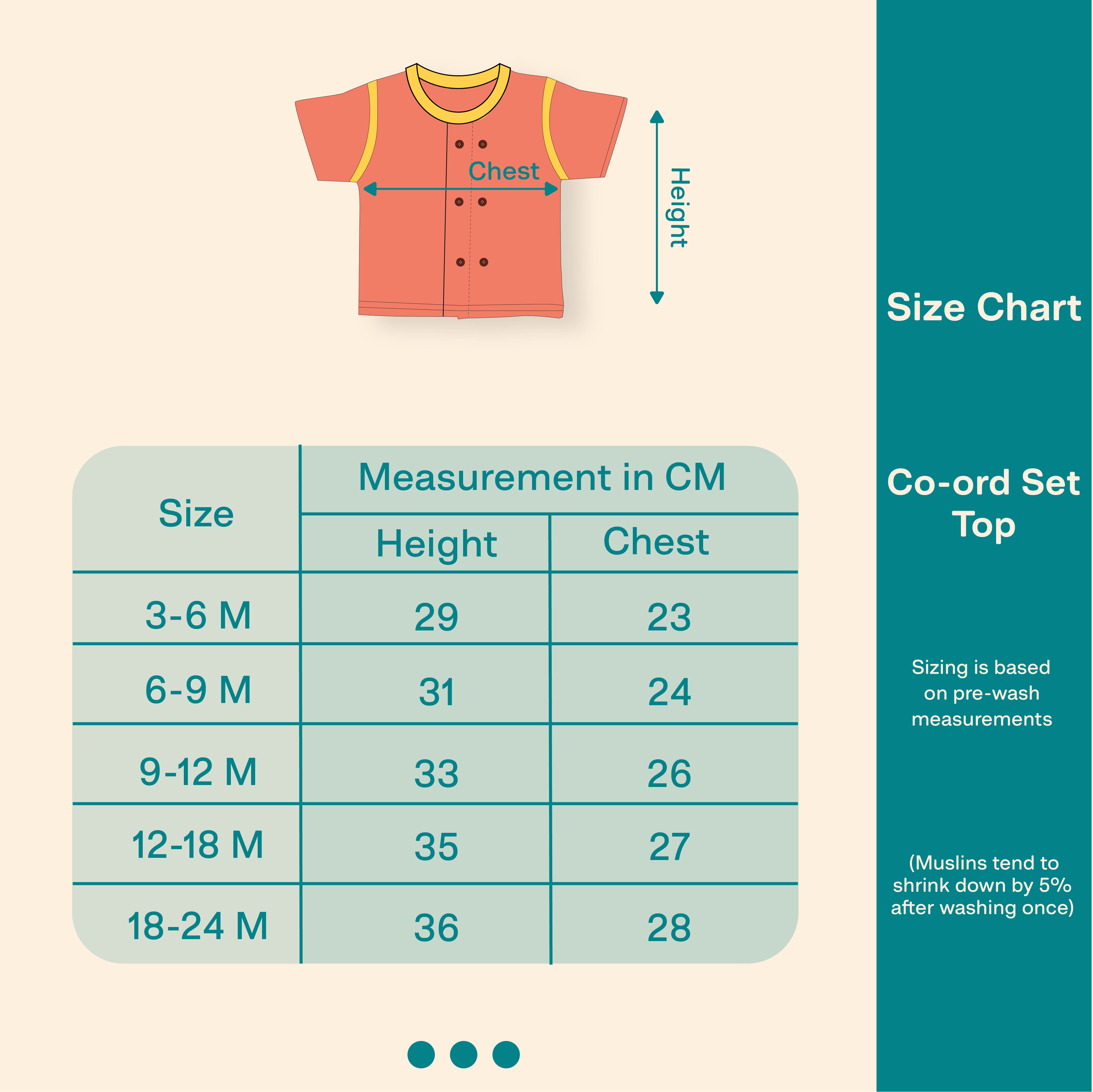 Brick Red Popsicle - Muslin Co-ord Set