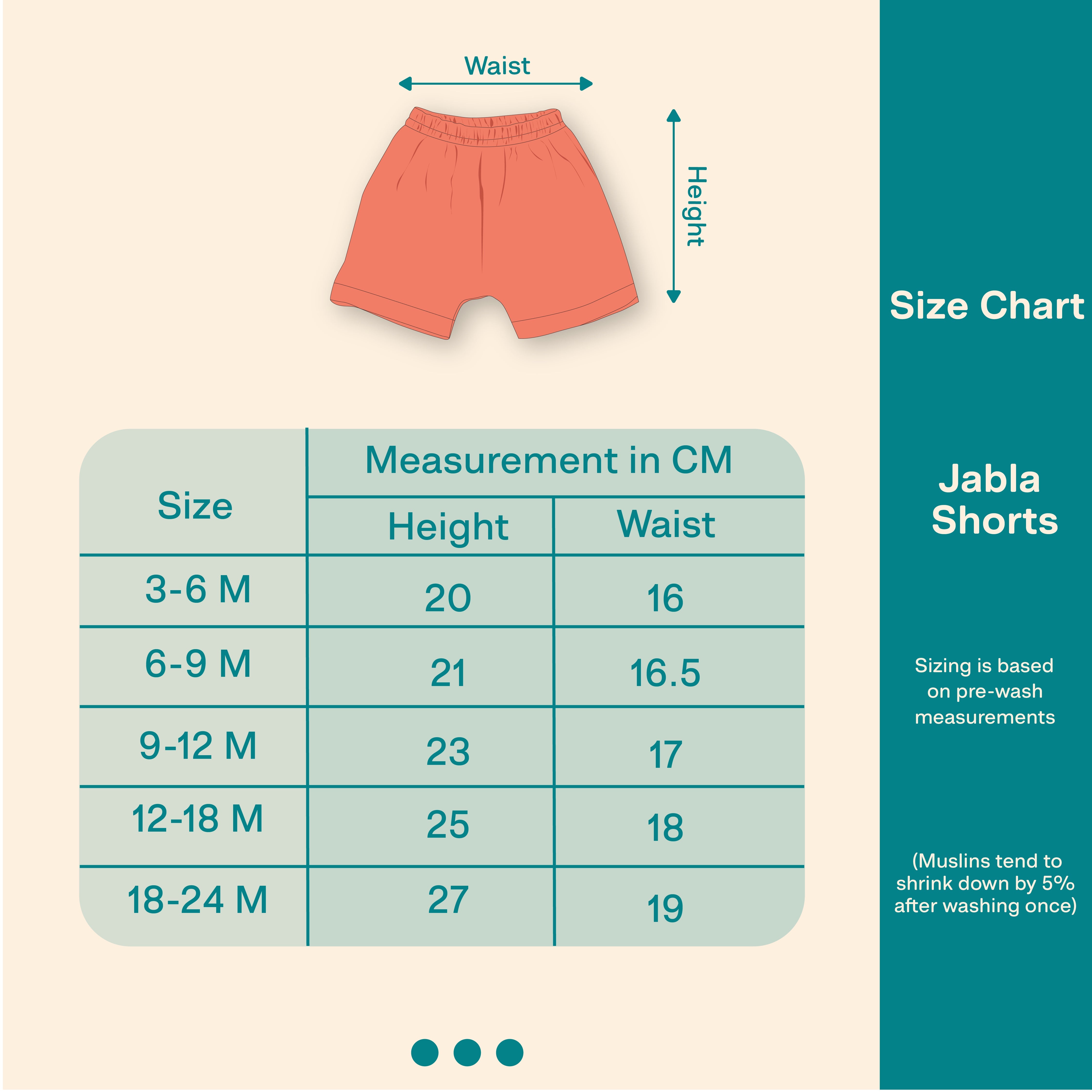 Captain Crew - Muslin Jabla and Shorts for Babies and Toddlers