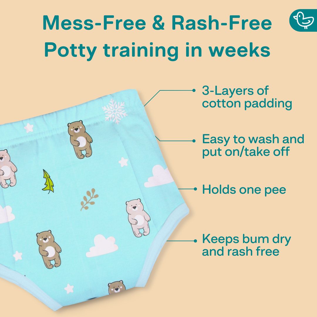 2-3 Years (Pack of 2)  - Ultra Undies - Baby Padded Underwear