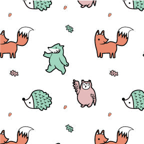 Woodlander - Muslin 3 layer Blankets for babies