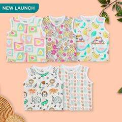 Special Edition - Muslin Jabla Button Type for Babies -  Combo Packs